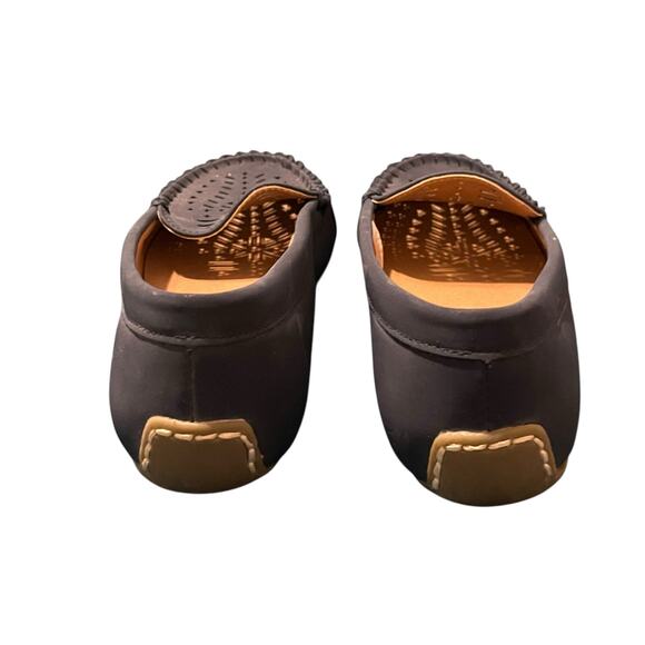 Lucky Brand Ajaia Perforated Loafers Slip On - Picture 4 of 6